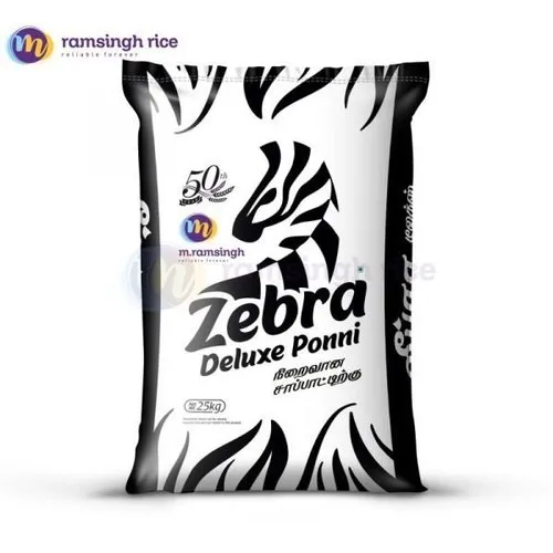 Ramsingh Zeebra Delux ponni Rice 26KG / ஜீப்ரா  டீலக்ஸ் நாட்டுப் பொன்னி 26 கிலோ